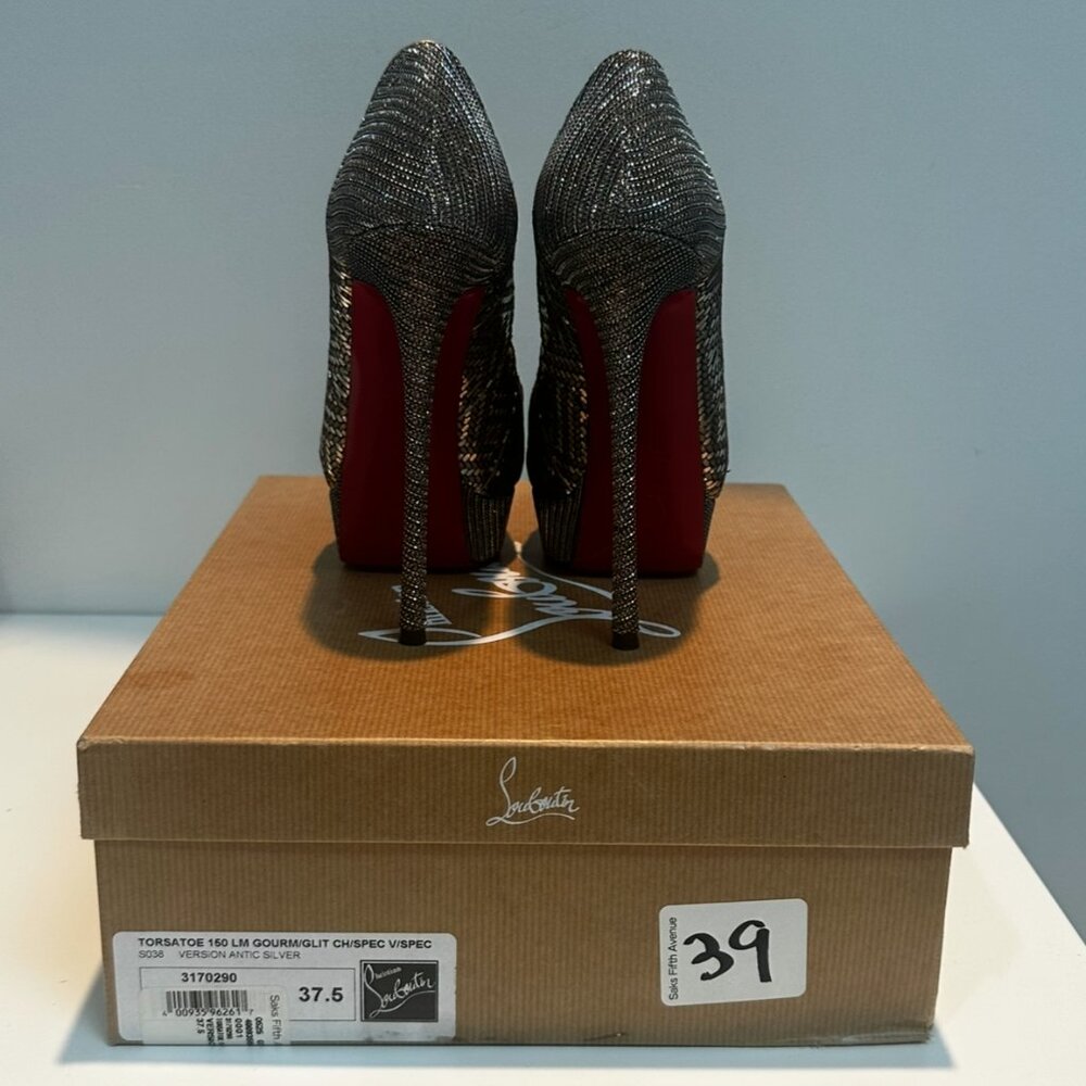 Christian Louboutin Torsatoe 150 Platform Heels – Size 37.5 (US 7) - Picture 5 of 5